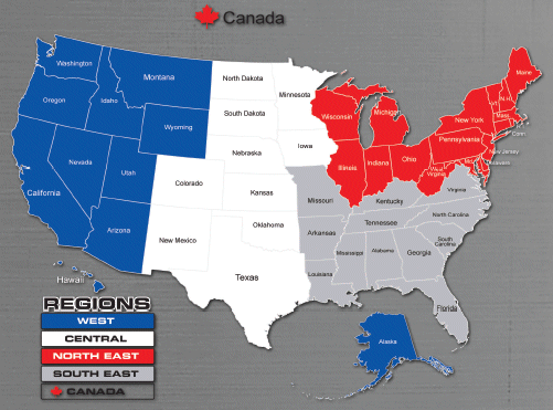 Weigh-in Locations