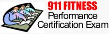 911 Fitness Performance Certification Exam
